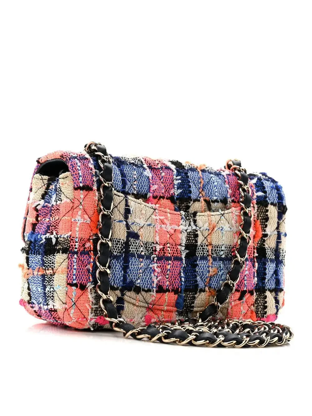 Chanel Tweed Quilted Mini Rectangular #284934C47B